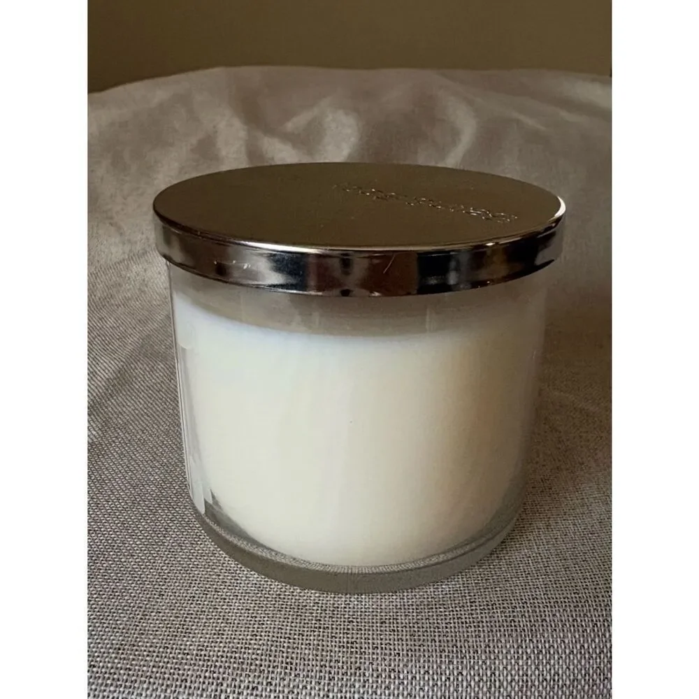 Bath & Body Works Mahogany Rose 3 Wick Candle New in Box